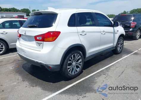 2017 Mitsubishi Outlander Sport 2.4 Se из США, поврежденный, VIN JA4AP3AW7HZ044566